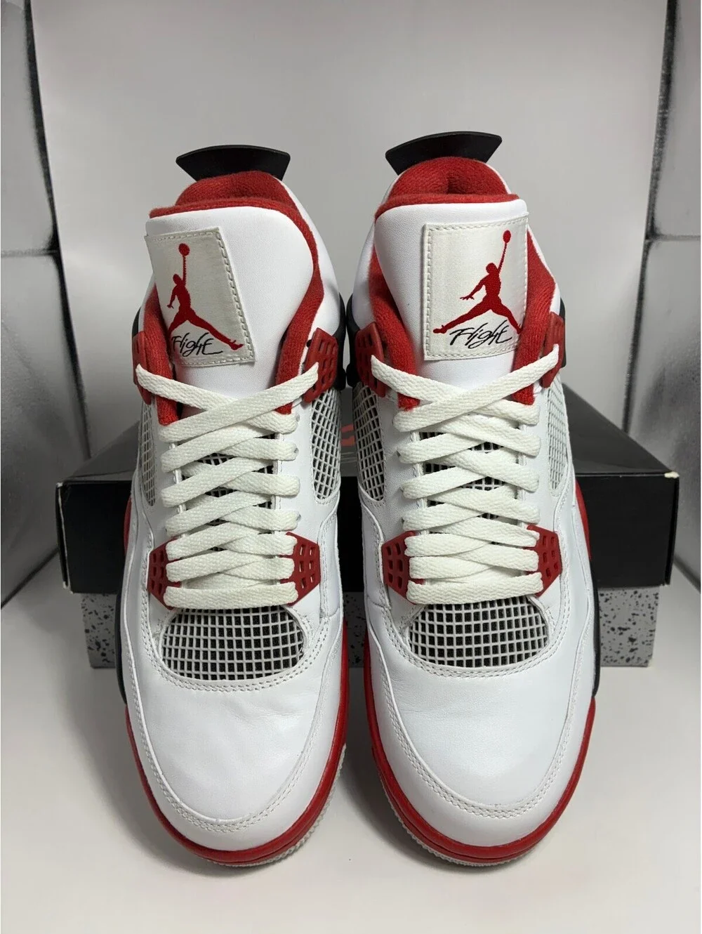 Size 10 - Nike Air Jordan 4 Retro Fire Red